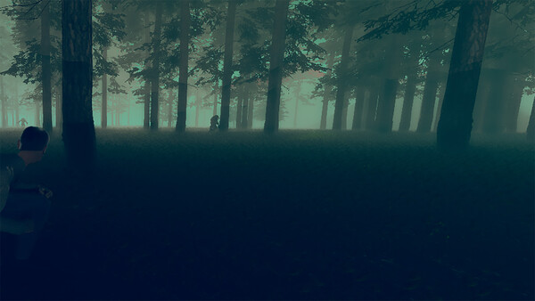 In the forest, watch out.